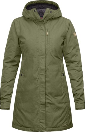 Fjallraven - Kiruna Padded Insulated Parka - Womens - GREEN