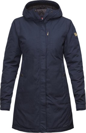 Fjallraven - Kiruna Padded Insulated Parka - Womens - DARK NAVY
