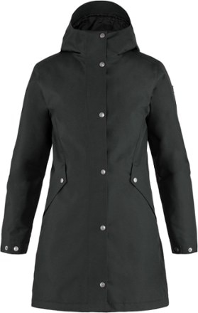 Fjallraven - Visby 3-in-1 Jacket - Womens - BLACK
