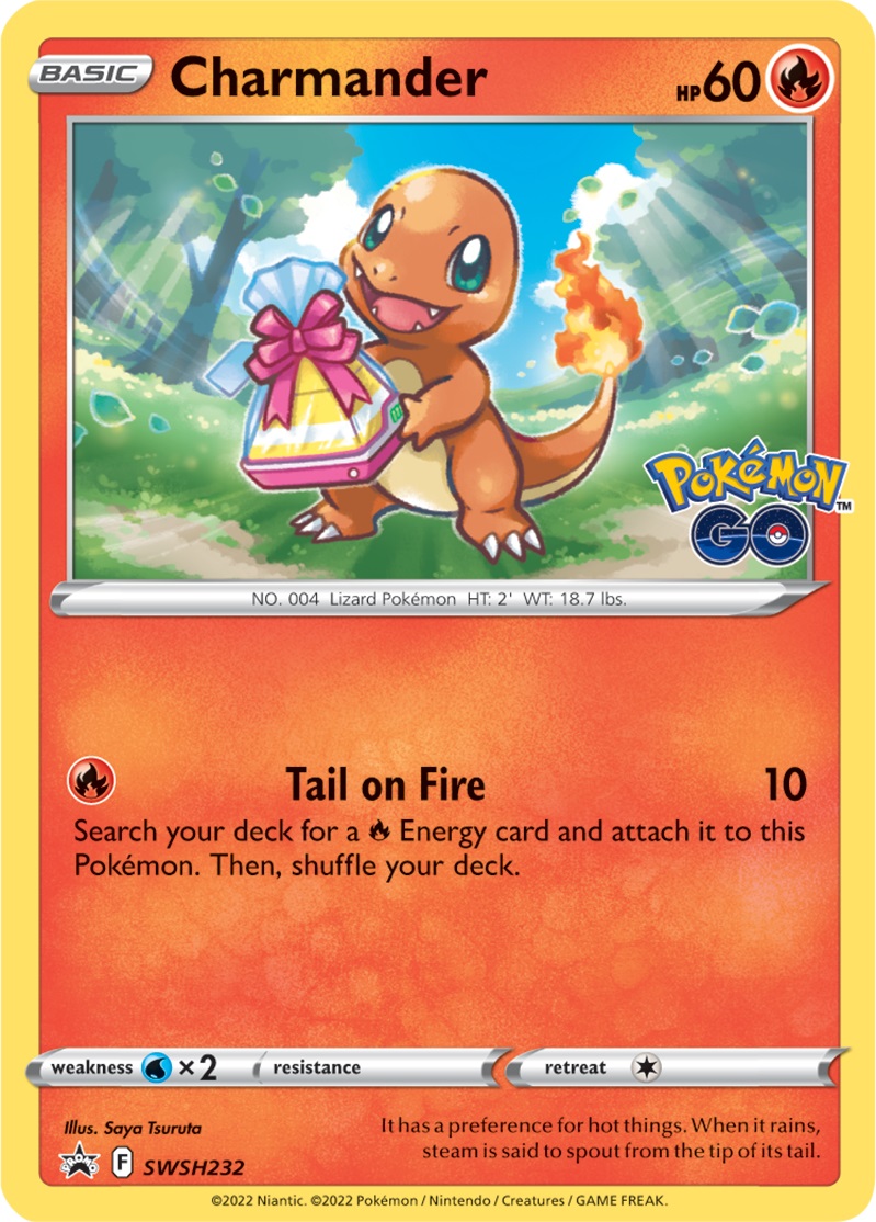 Charmander - SWSH232 - SWSH Black Star Promos