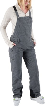 Obermeyer - Malta Bib Snow Overalls - Womens - CHARCOAL