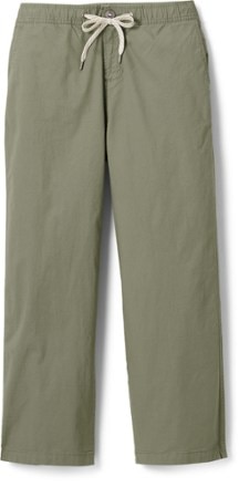 Vuori - Ripstop Wide-Leg Pants - Womens - ARMY