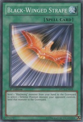 Black-Winged Strafe - DP11-EN019 - Common - 1st Edition