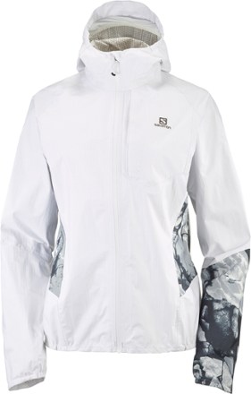 Salomon - Bonatti Waterproof Jacket - Womens - WHITE/ALLOY