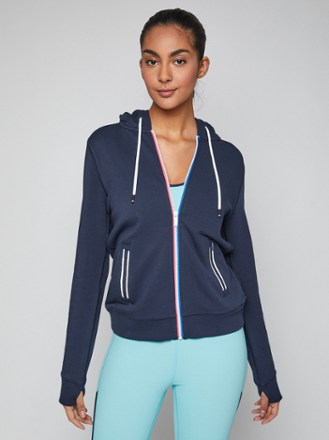 Fourlaps - Rush Full-Zip Hoodie - Womens - NAVY