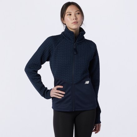 New Balance - NB Heatloft Athletic Jacket - Womens - ECLIPSE