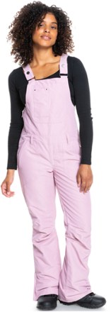 Roxy - Rideout Bib Snow Pants - Womens - DAWN PINK