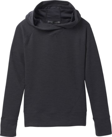prAna - Sunrise Hoodie - Womens - SOLID BLACK