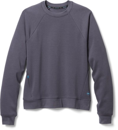 Janji - Circuit Knit Crew Pullover - Womens - OBSIDIAN