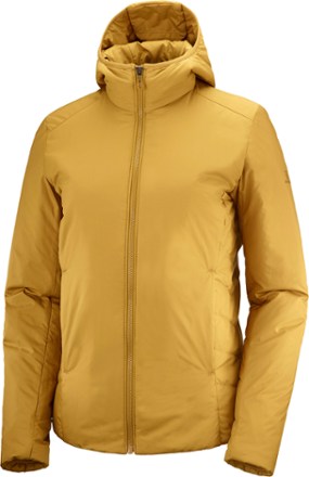Salomon - Outrack Insulated Hoodie - Womens - CUMIN