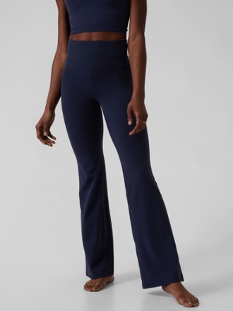 Athleta - Elation Flare Pants - Womens - NAVY