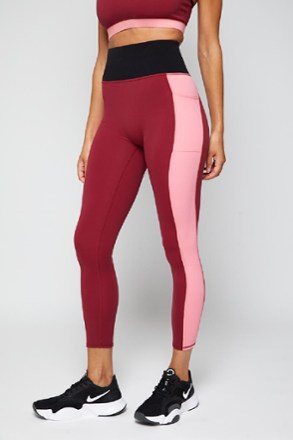 Fourlaps - Plyo Leggings - Womens - RED VELVET STRAWBERRY