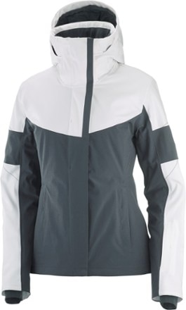 Salomon - Speed Insulated Jacket - Womens - WHITE/EBONY
