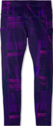 Brooks - Method 7/8 Tights - Womens - MATRIX NAVY PRINT