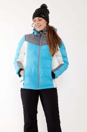 Swix - Tromso Insulated Jacket - Womens - CYAN BLUE MIX
