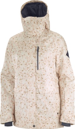 Salomon - Stance Cargo Insulated Jacket - Womens - WHISPER WHITE/AO