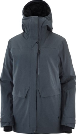 Salomon - Stance Cargo Insulated Jacket - Womens - EBONY