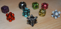 IronDie Sample Pack - 9 Dice including 1 Rare