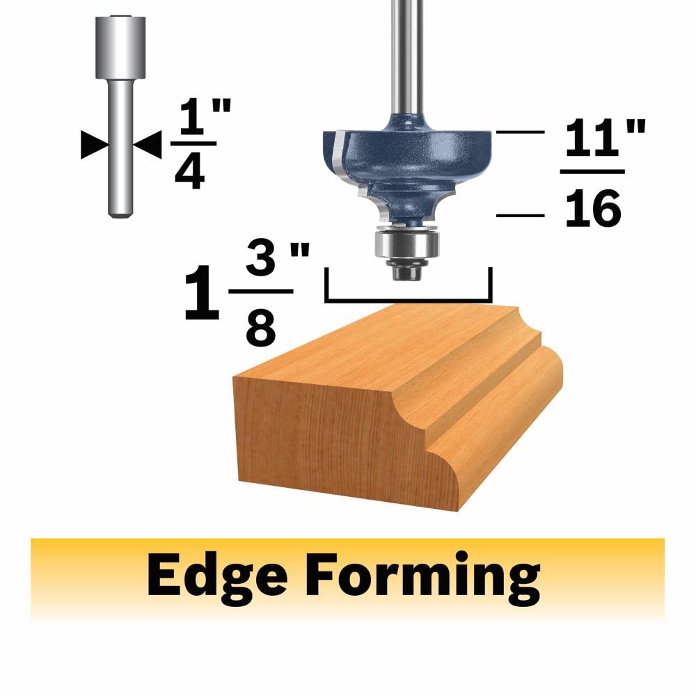 Bosch - 85604MC - Carbide-Tipped Cove Router Bit