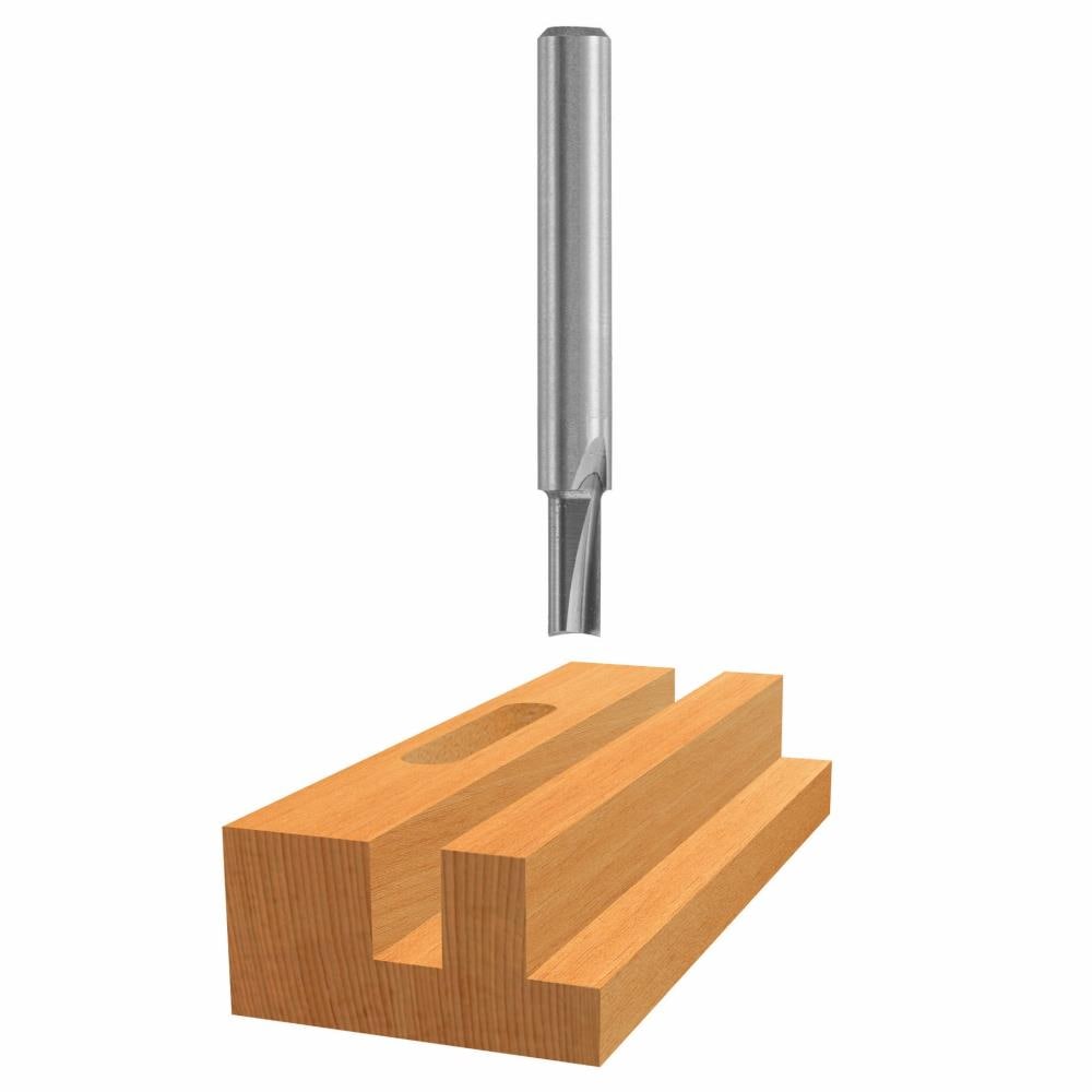 Bosch - 85214M - 3/16-in Carbide-Tipped Straight Router Bit