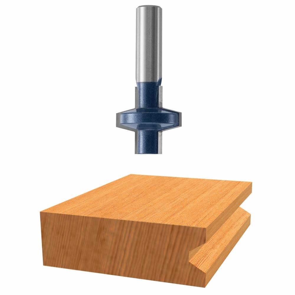 Bosch - 84510M - 1-1/4-in Carbide-Tipped Wedge Groove Router Bit