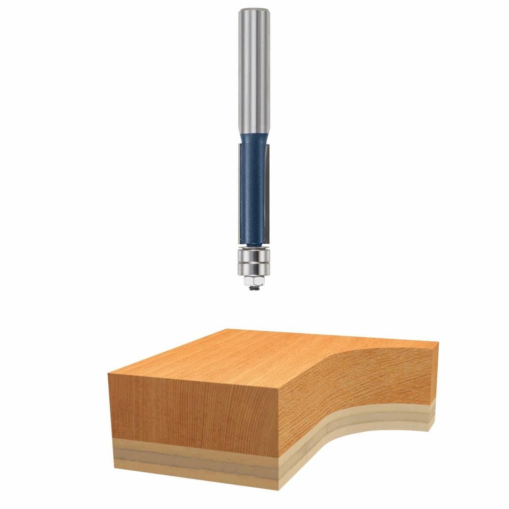 Bosch - 85601M - 1/2-in Carbide-Tipped Template/Trimming Router Bit