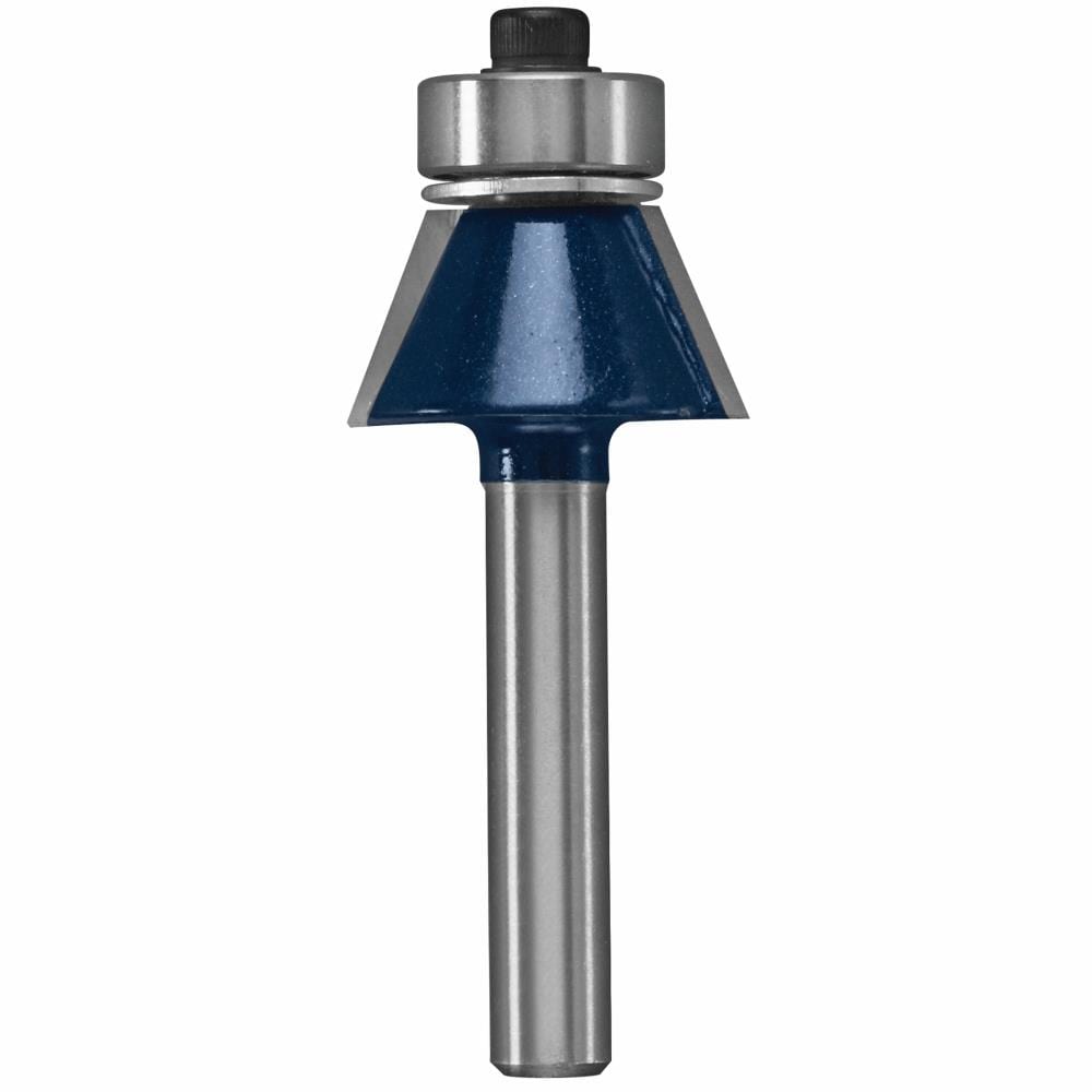 Bosch - 85438M - 1/2-in Carbide-Tipped Bevel Trimmer Router Bit