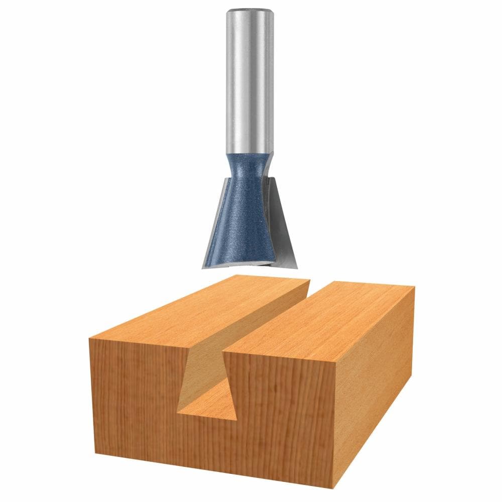Bosch - 84703M - 1/2-in Carbide-Tipped Dovetail Router Bit