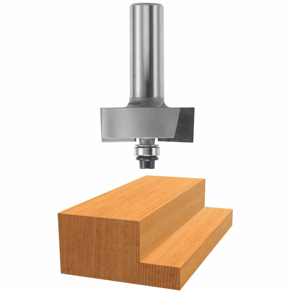 Bosch - 85615M - 1-3/8-in Carbide-Tipped Rabbeting Router Bit