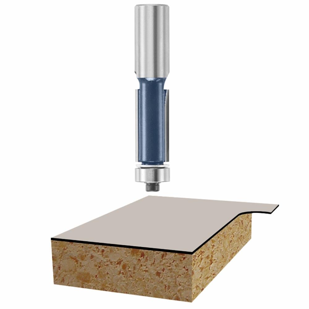 Bosch - 85441M - 1/2-in Carbide-Tipped Flush Trimmer Router Bit