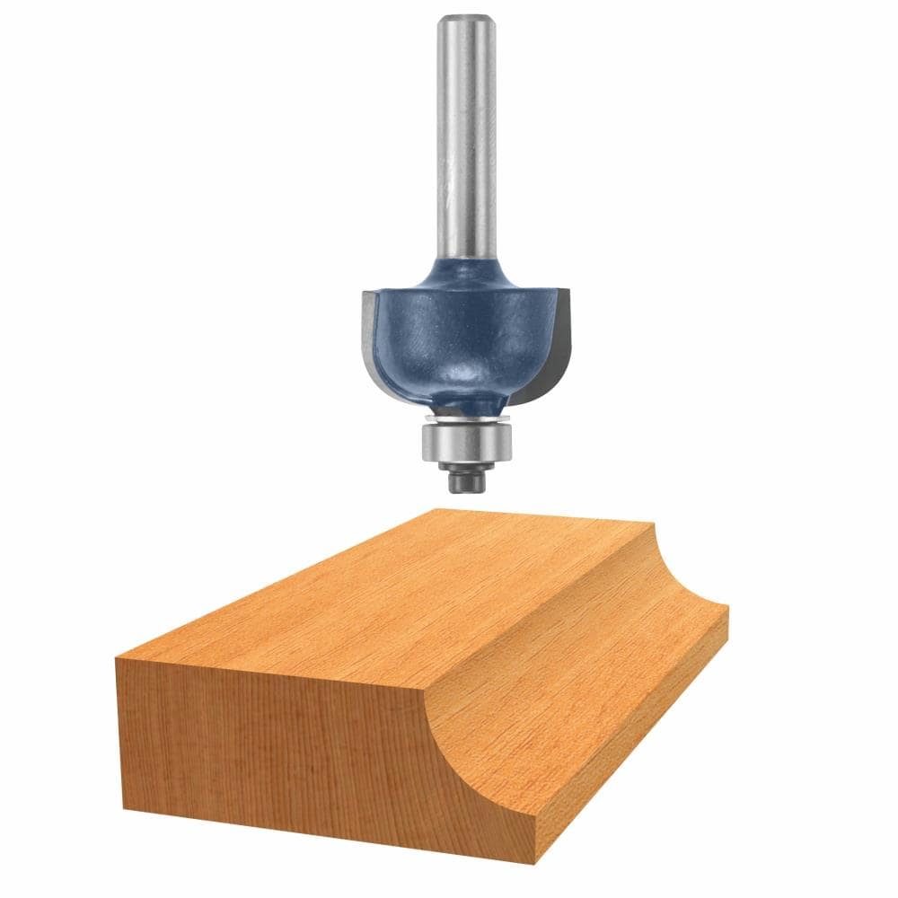 Bosch - 85204M - 3/16-in Carbide-Tipped Cove Router Bit