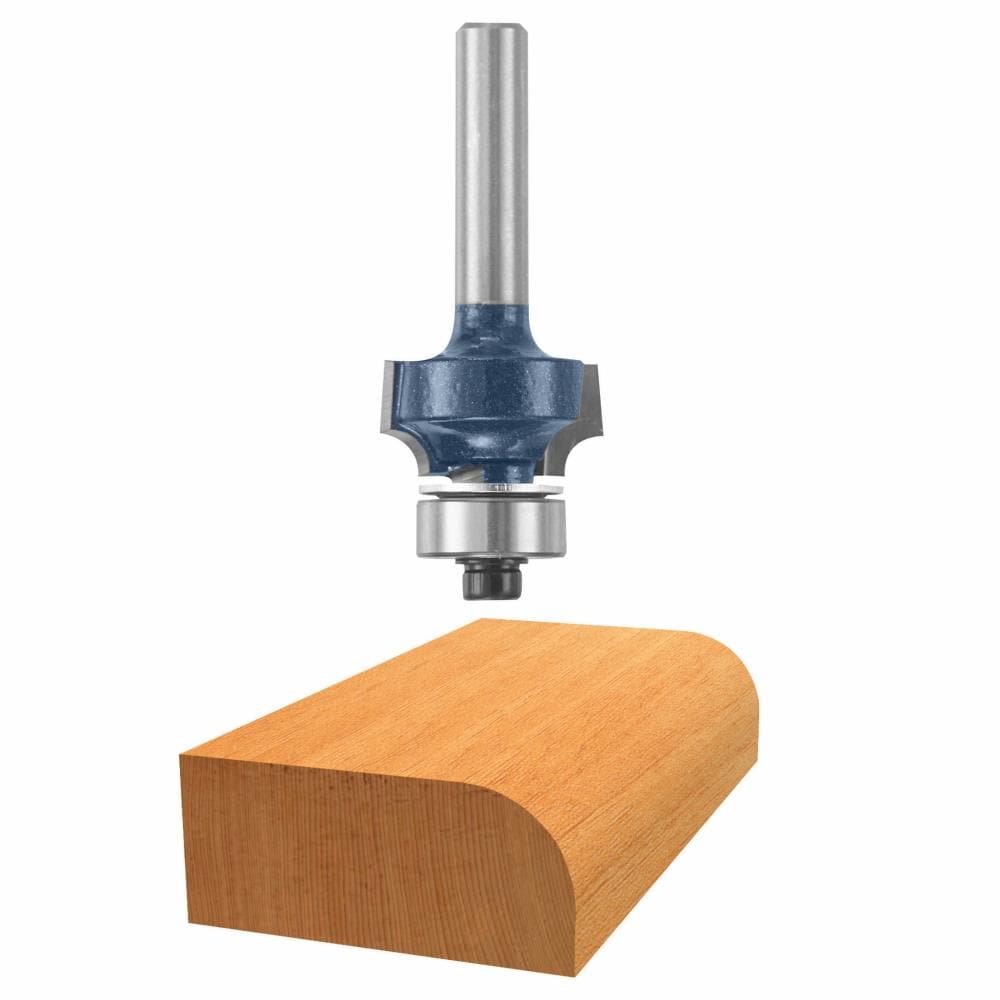 Bosch - 85616M - 5/32-in Carbide-Tipped Roundover Router Bit