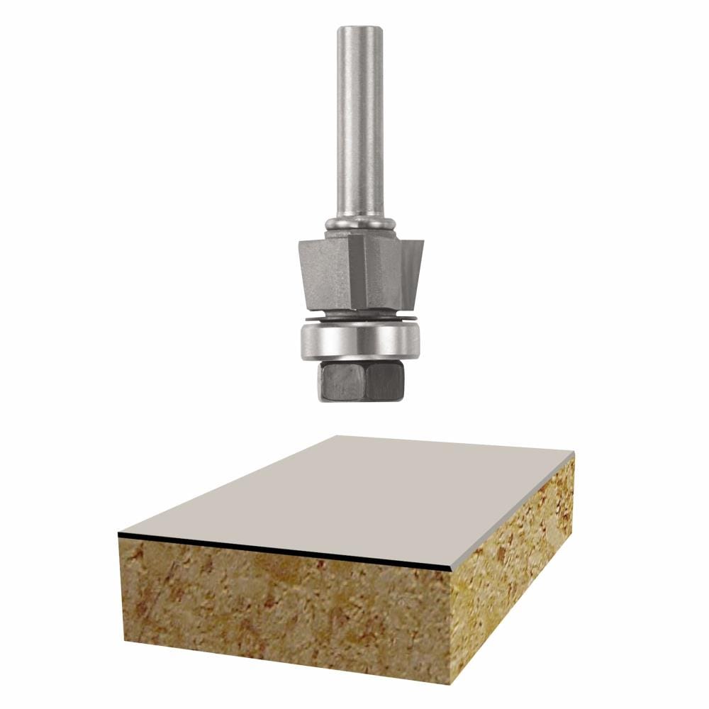 Bosch - 85422M - 3/8-in Carbide-Tipped Bevel Trimmer Router Bit