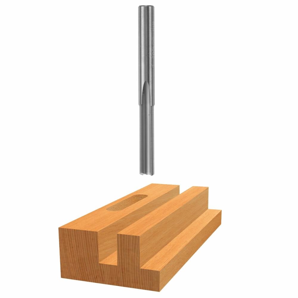 Bosch - 85617M - 1/4-in Solid Carbide Straight Router Bit