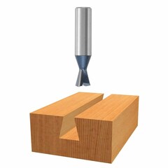 Bosch - 85240M - 17/32-in Carbide-Tipped Dovetail Router Bit