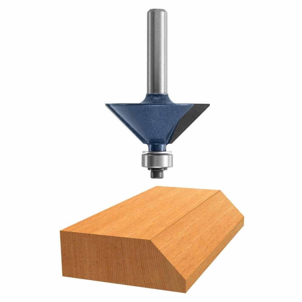 Bosch - 85298M - Carbide-Tipped Chamfer Router Bit