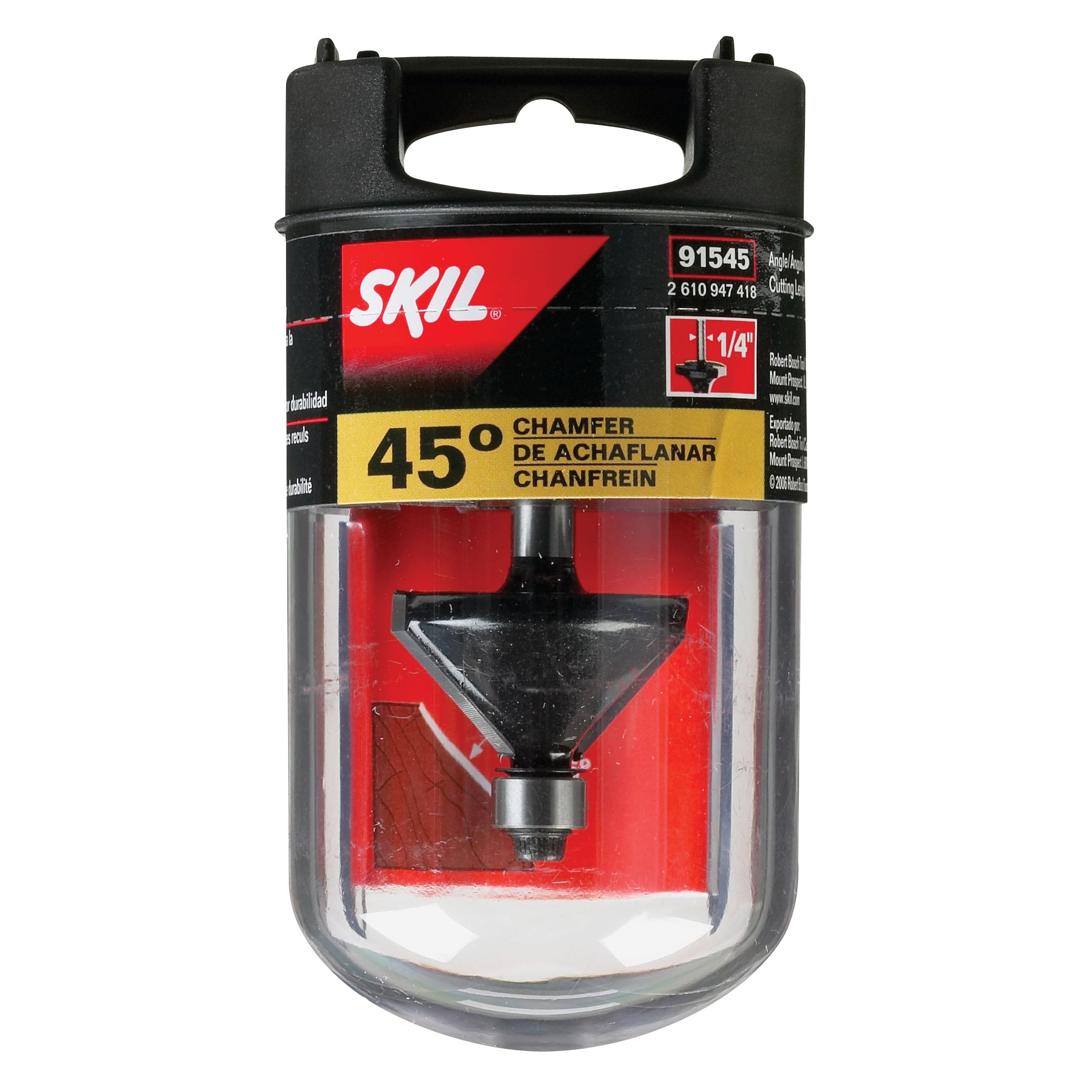 SKIL - 91545 - Carbide-Tipped Router Bit
