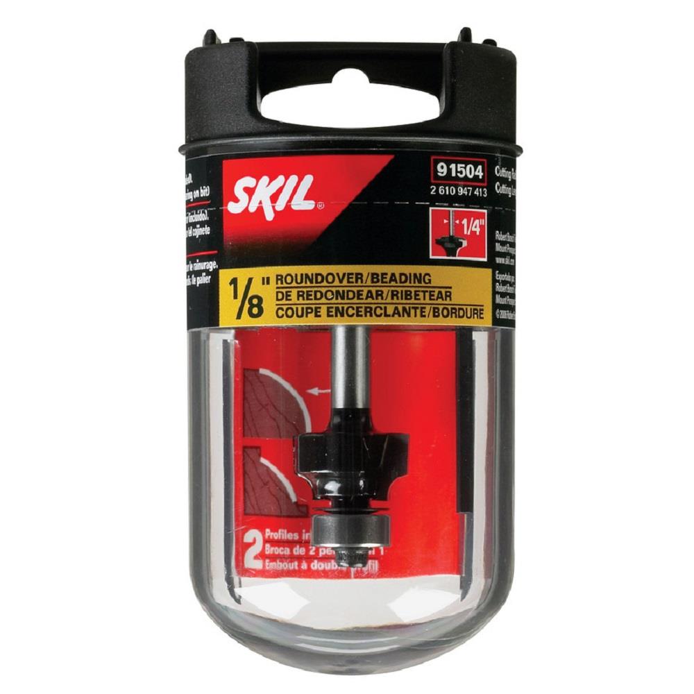 SKIL - 91504 - Carbide-Tipped Roundover Router Bit