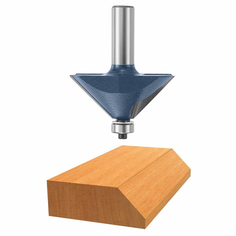 Bosch - 85593M - Carbide-Tipped Chamfer Router Bit