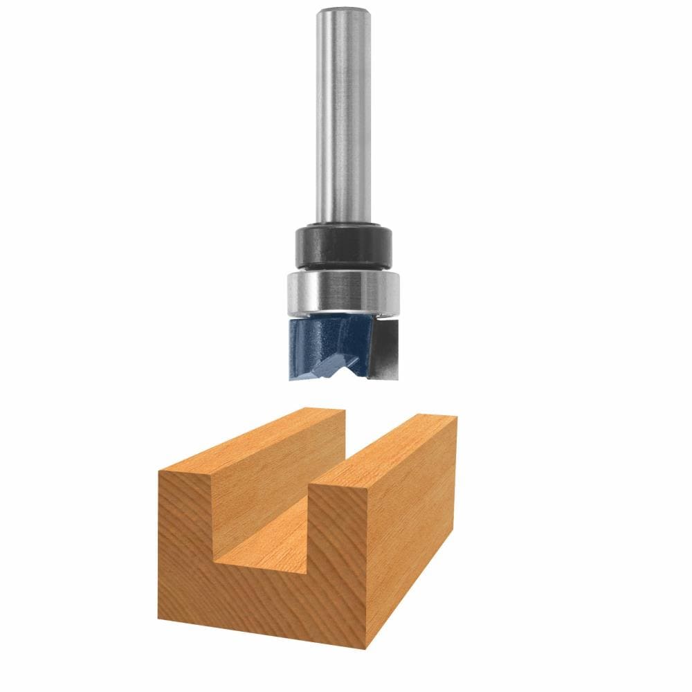 Bosch - 85674M - 1/2-in Carbide-Tipped Straight Router Bit