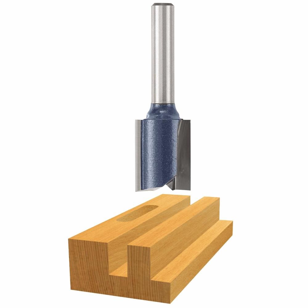 Bosch - 85262M - 13/16-in Carbide-Tipped Straight Router Bit