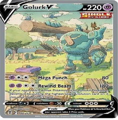 Golurk V - 182-203 - Full Art Ultra Rare