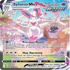 Sylveon Vmax - 212/203 - Evolving Skies - Secret Rare