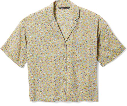 prAna - Iguala Top - Womens - SEA MIST PETALS