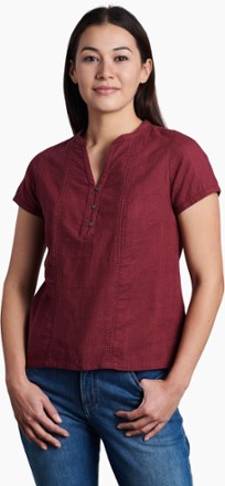 KUHL - Liana Shirt - Womens - BARBERRY