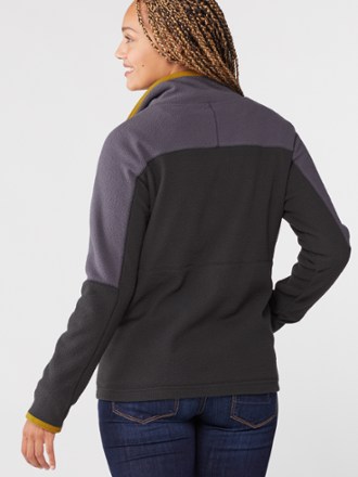 Cotopaxi - Abrazo Half-Zip Fleece Jacket - Womens - GRAPHITE/BLACK