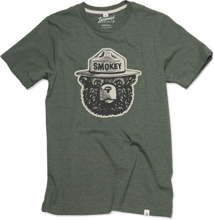 The Landmark Project - Smokey Logo T-Shirt - CONIFER