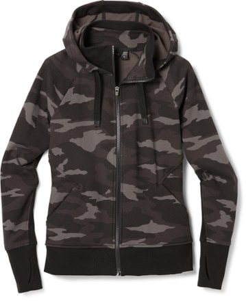 Athleta - Triumph Printed Hoodie - Womens - CAMO