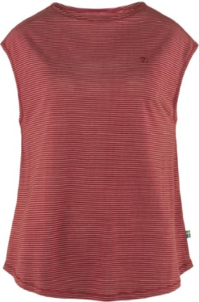 Fjallraven - High Coast Cool T-Shirt - Womens - POMEGRANATE RED
