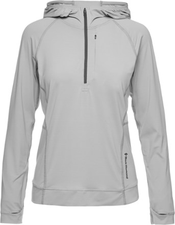 Black Diamond - Alpenglow Pro Hoodie - Womens - PEWTER